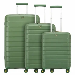 Roncato Koffersets Als Hartgepäck|Koffersets 3-Teilig<B-Flying Neon 4 Rollen Kofferset 3-teilig verde militare