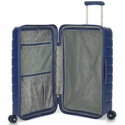 Discount Roncato B-Flying Trunk 4 Rollen Trolley 69 cm blau