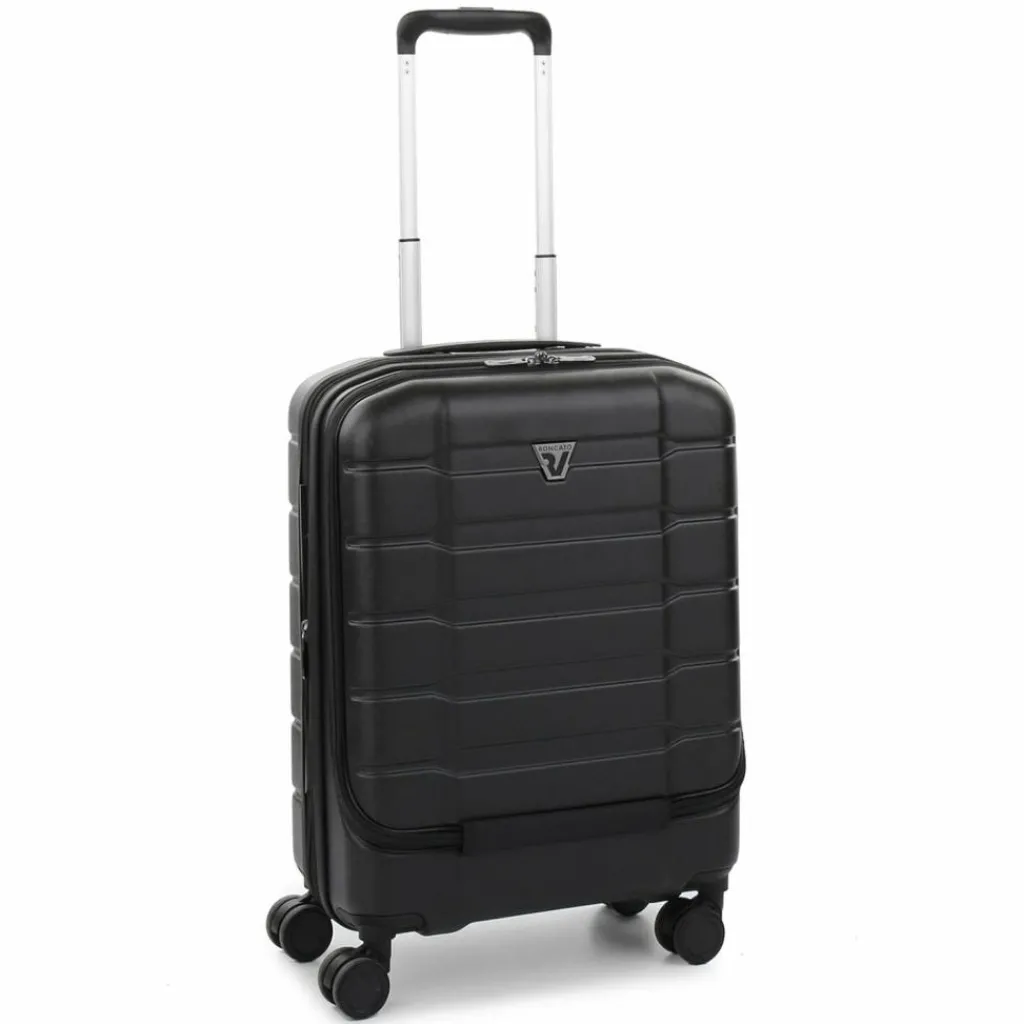 Roncato Hartgepäck Kabinengepäck|4-Rollen Kabinentrolleys<Biz 4.0 4-Rollen Kabinentrolley 55 cm Laptopfach BLACK