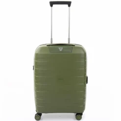 Roncato Hartgepäck Kabinengepäck|Hartgepäck<Box 4.0 4 Rollen Kabinentrolley 55 cm mit Dehnfalte militare