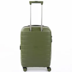 Roncato Hartgepäck Kabinengepäck|Hartgepäck<Box 4.0 4 Rollen Kabinentrolley 55 cm mit Dehnfalte militare