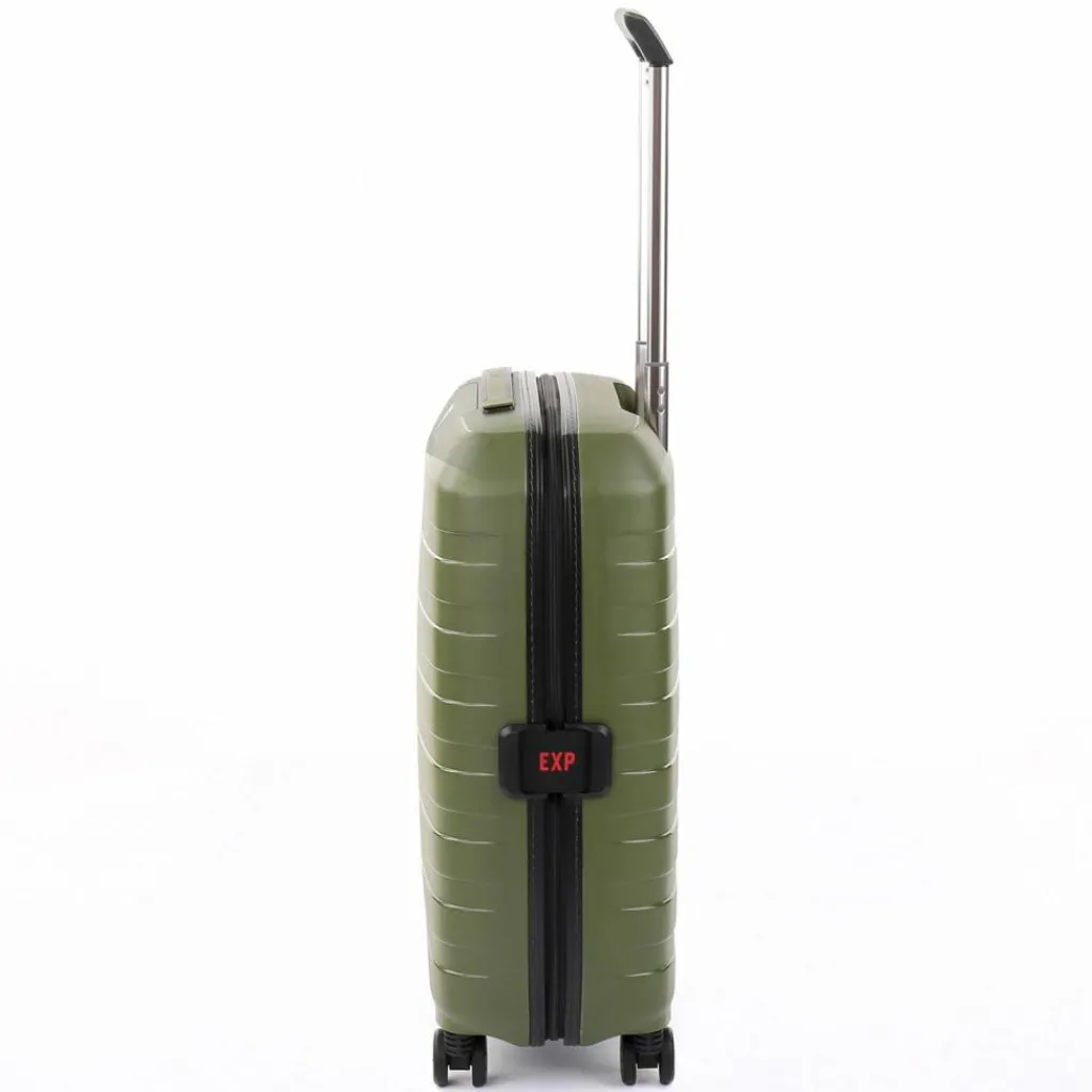 Roncato Hartgepäck Kabinengepäck|Hartgepäck<Box 4.0 4 Rollen Kabinentrolley 55 cm mit Dehnfalte militare