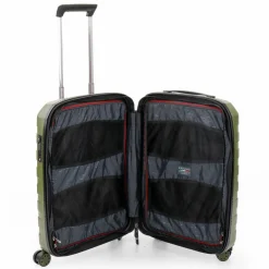 Roncato Hartgepäck Kabinengepäck|Hartgepäck<Box 4.0 4 Rollen Kabinentrolley 55 cm mit Dehnfalte militare