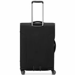 Roncato Weichgepäck|4-Rollen Koffer<City 3.0 4 Rollen Trolley M 64 cm mit Dehnfalte schwarz