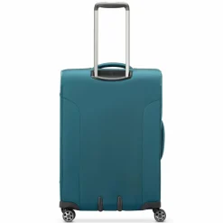 Best Roncato City 3.0 4 Rollen Trolley M 64 cm mit Dehnfalte flaschengruen