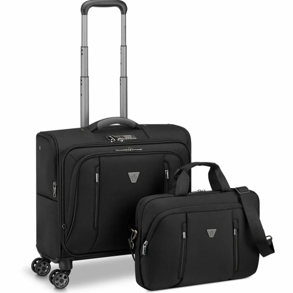 Outlet Roncato City 3.0 Business Reise Set 2tlg. Laptopfach schwarz