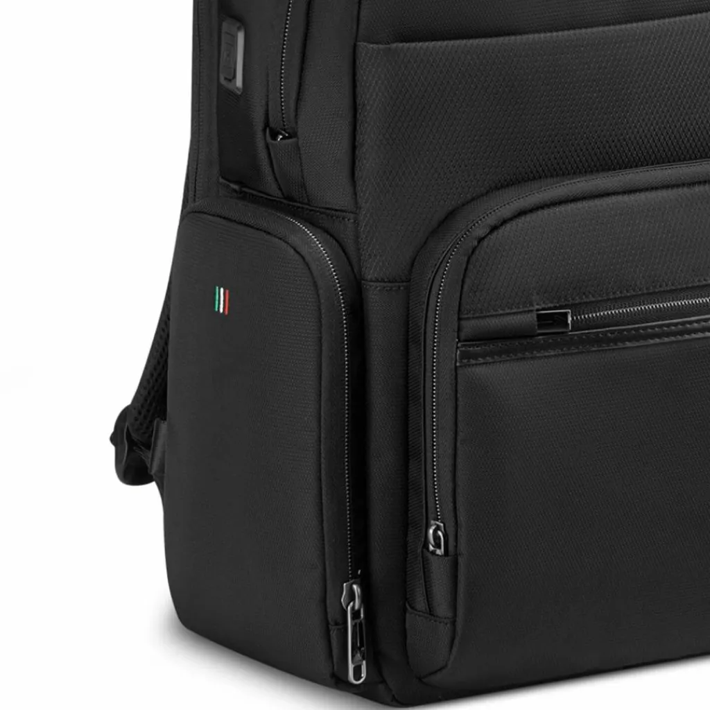 Roncato Business-Rucksäcke|Laptoptaschen<City 3.0 Business-Rucksack 40 cm Laptopfach schwarz