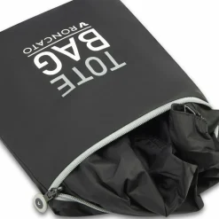 Outlet Roncato Compact Neon Shopper Tasche 37 cm rauchgrau