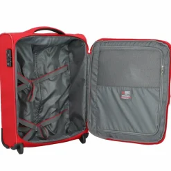 Best Roncato Crosslite 2-Rollen Kabinentrolley 55 cm rosso