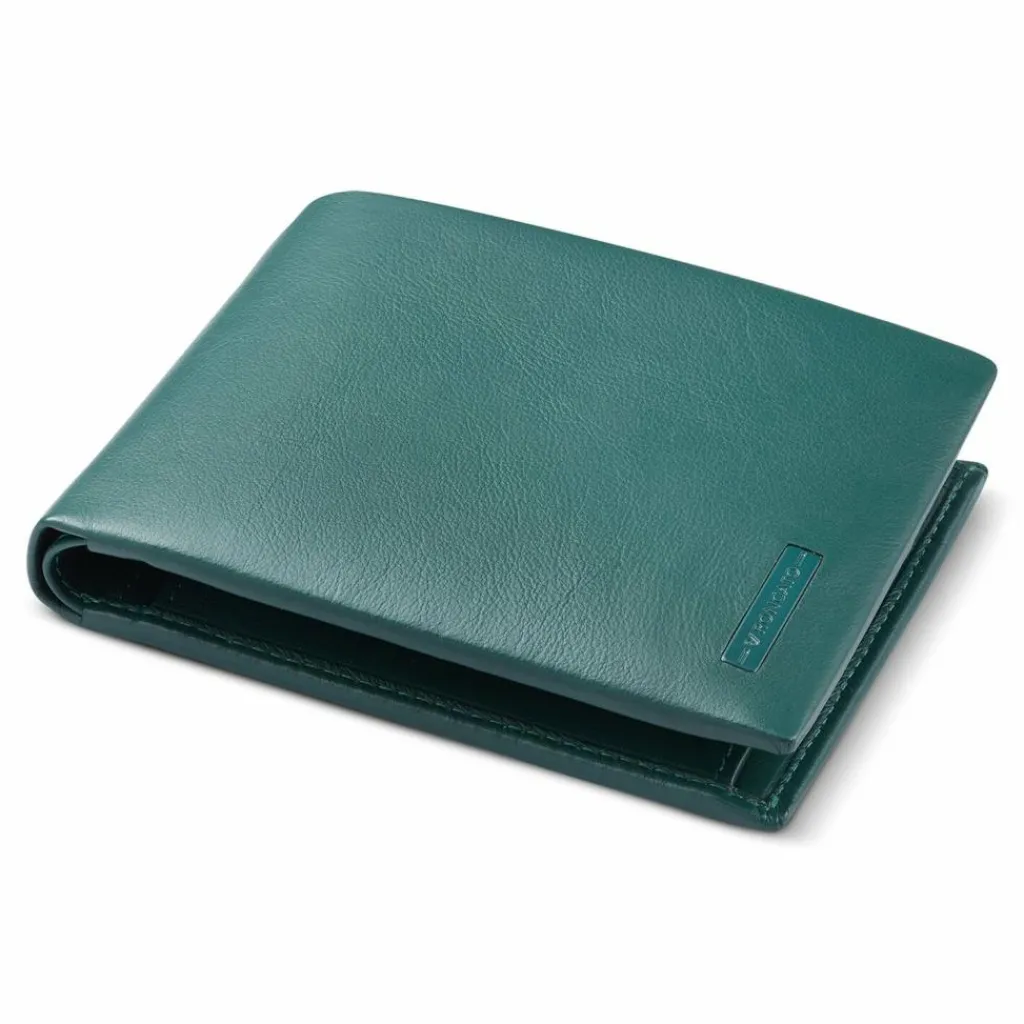 Roncato Herrengeldbörsen Querformat<Detroit Geldbörse RFID Schutz Leder 12 cm verde foresta