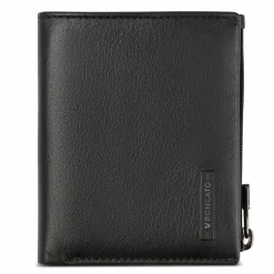 Roncato Herrengeldbörsen Querformat<Detroit Geldbörse RFID Schutz Leder 8 cm nero