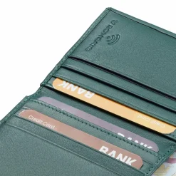 Roncato Herrengeldbörsen Querformat<Detroit Geldbörse RFID Schutz Leder 8 cm verde foresta