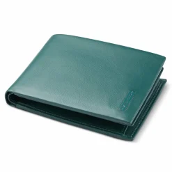 Outlet Roncato Detroit Geldbörse Leder 12.5 cm verde foresta