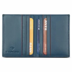 Roncato Herrengeldbörsen Querformat<Detroit Geldbörse RFID Schutz Leder 8 cm denim