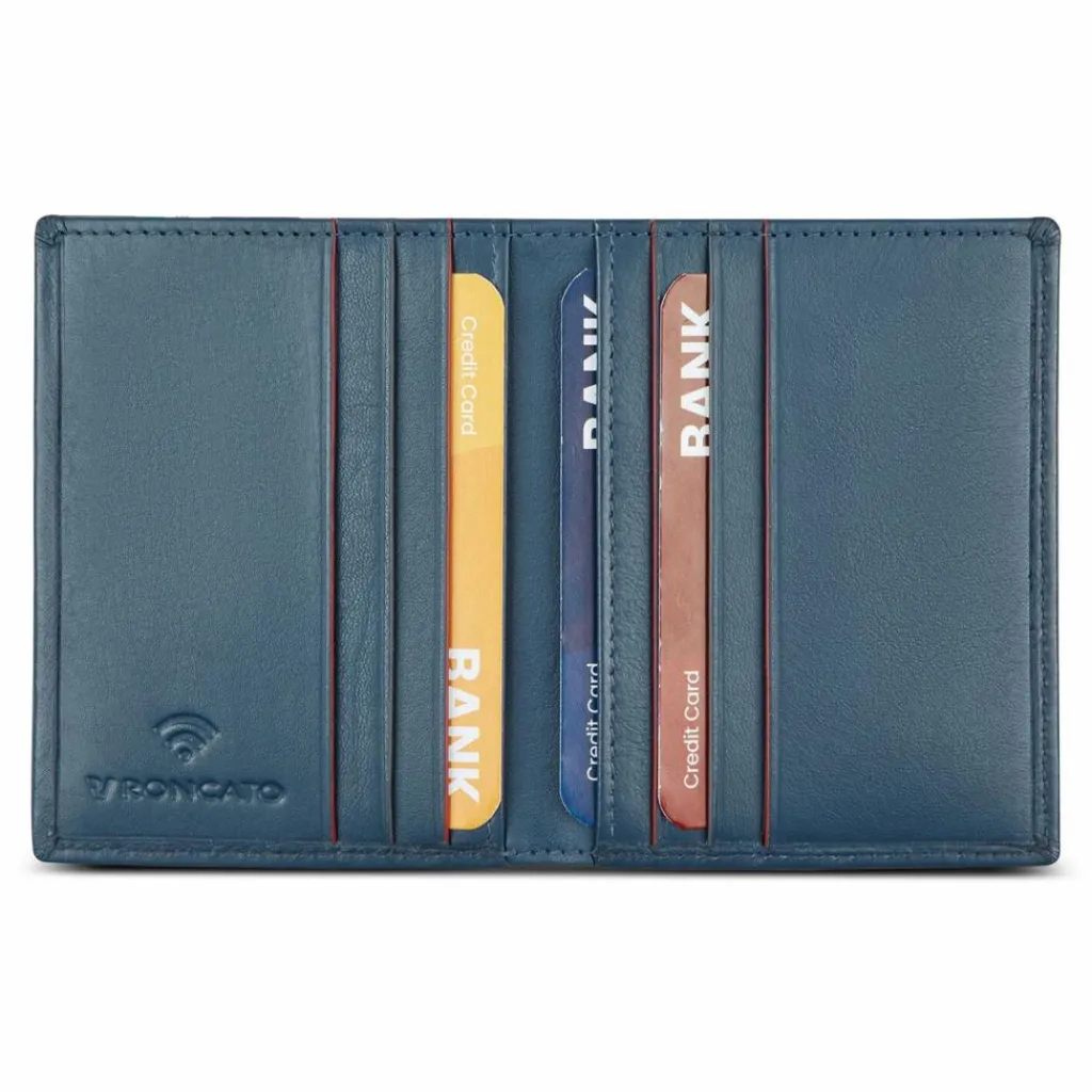 Roncato Herrengeldbörsen Querformat<Detroit Geldbörse RFID Schutz Leder 8 cm denim