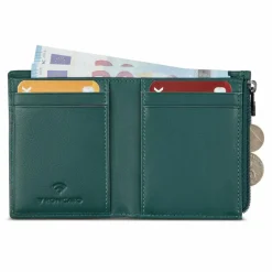 Roncato Herrengeldbörsen Querformat<Detroit Geldbörse RFID Schutz Leder 8 cm verde foresta