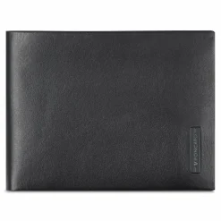 Roncato Herrengeldbörsen Querformat<Detroit Geldbörse RFID Schutz Leder 12.5 cm nero