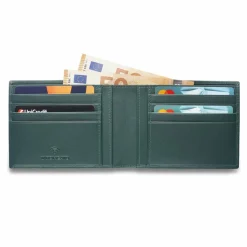 Roncato Herrengeldbörsen Querformat<Detroit Geldbörse RFID Schutz Leder 12.5 cm verde foresta