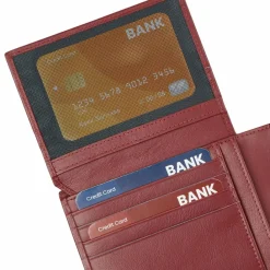 Discount Roncato Detroit Geldbörse Leder 12.5 cm burgundy