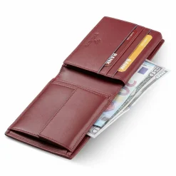 Discount Roncato Detroit Geldbörse Leder 12.5 cm burgundy