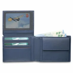 Roncato Damengeldbörsen Querformat<Detroit Geldbörse Leder 12.5 cm denim