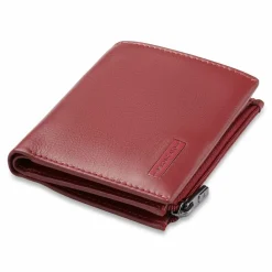 Roncato Herrengeldbörsen Querformat<Detroit Geldbörse RFID Schutz Leder 8 cm burgundy