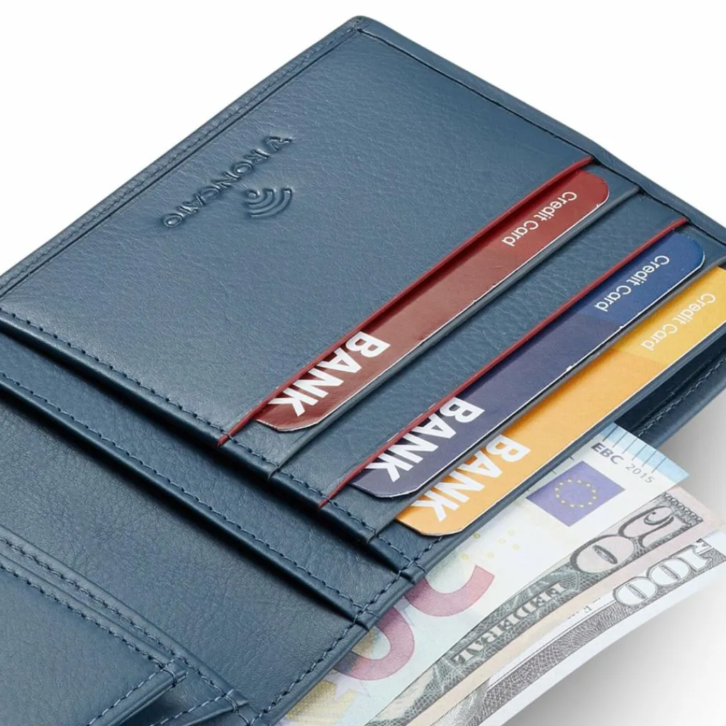 Herren Roncato Detroit Geldbörse RFID Schutz Leder 12 cm