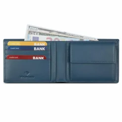 Herren Roncato Detroit Geldbörse RFID Schutz Leder 12 cm