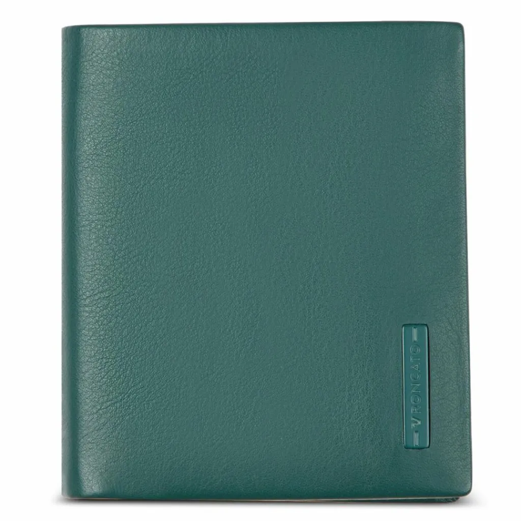 Roncato Herrengeldbörsen Querformat<Detroit Geldbörse RFID Schutz Leder 9 cm verde foresta