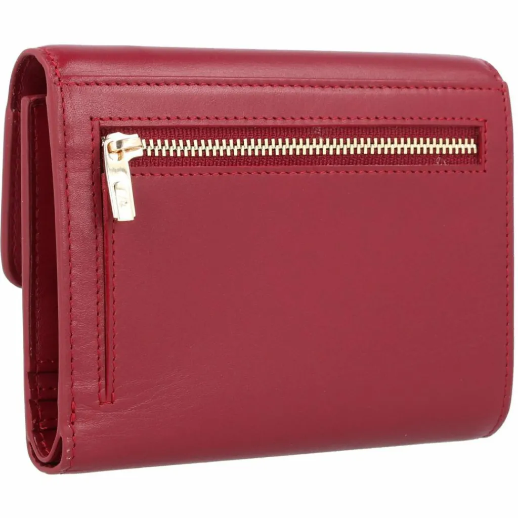Roncato Damengeldbörsen Querformat<Firenze Geldbörse RFID Leder 13,5 cm bordeaux