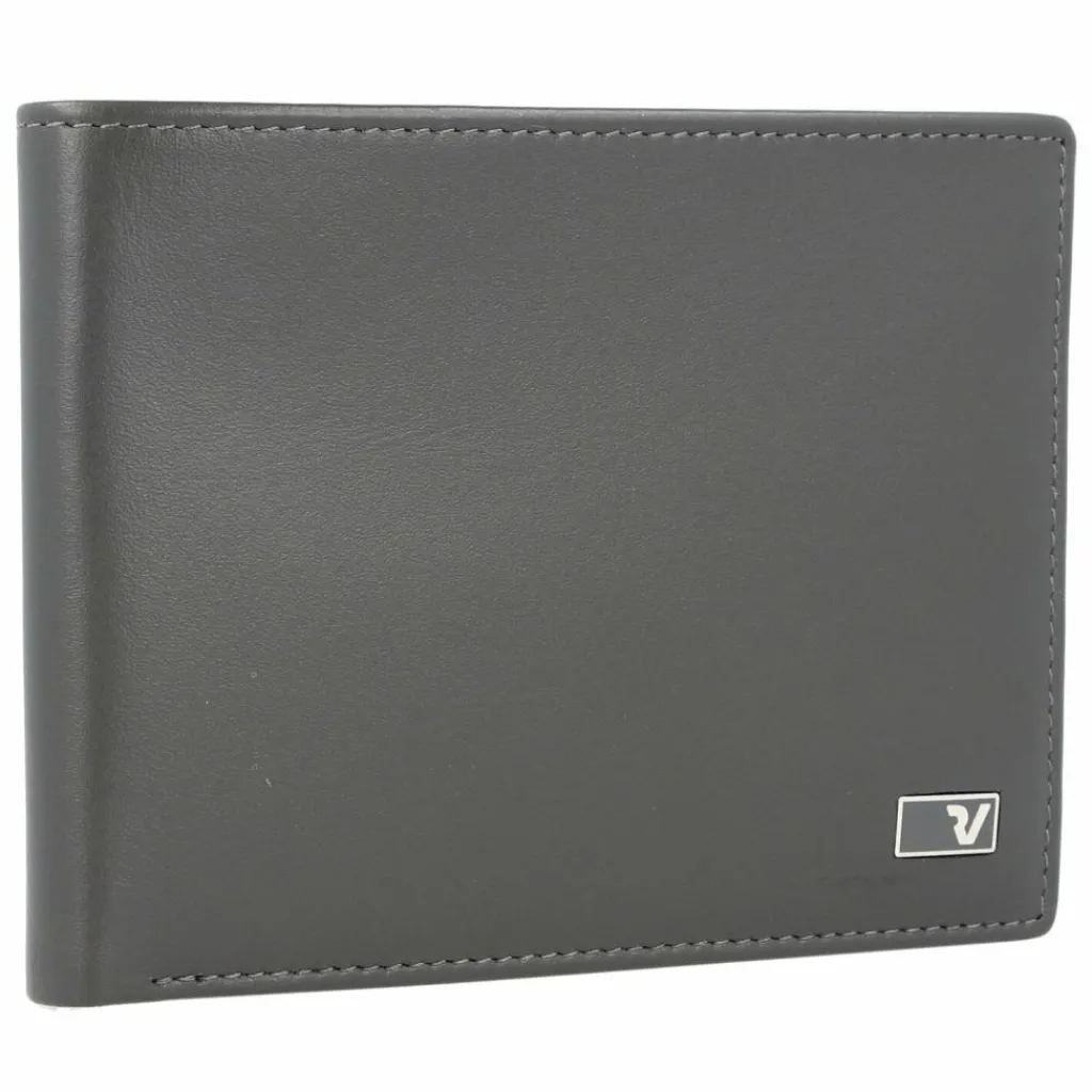 Roncato Herrengeldbörsen Querformat<Firenze Geldbörse RFID Leder 12,5 cm anthrazit