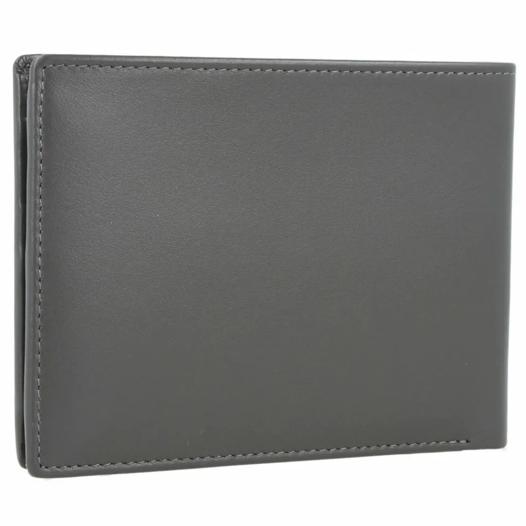 Roncato Herrengeldbörsen Querformat<Firenze Geldbörse RFID Leder 12,5 cm anthrazit