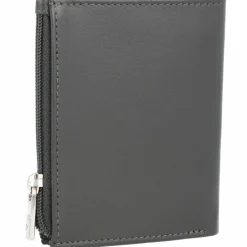 Hot Roncato Firenze Geldbörse RFID Leder 7,5 cm anthrazit