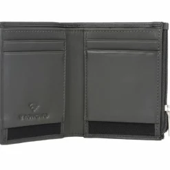 Hot Roncato Firenze Geldbörse RFID Leder 7,5 cm anthrazit