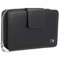 Roncato Damengeldbörsen Querformat<Firenze Geldbörse RFID Leder 15 cm black