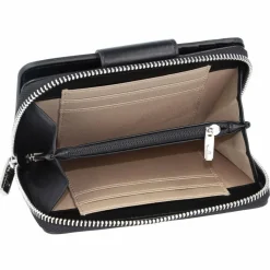 Roncato Damengeldbörsen Querformat<Firenze Geldbörse RFID Leder 15 cm black