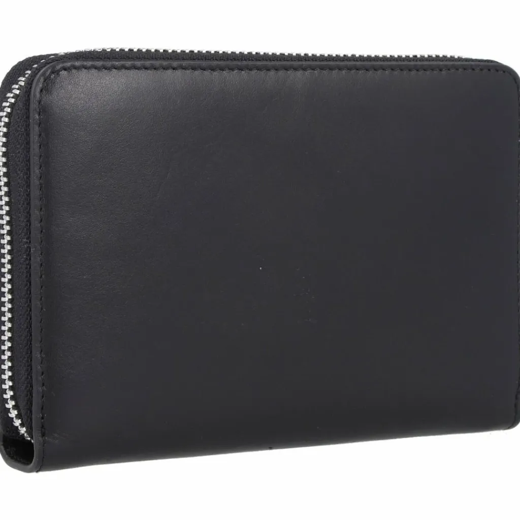 Roncato Damengeldbörsen Querformat<Firenze Geldbörse RFID Leder 15 cm black