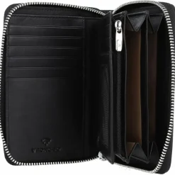 Roncato Damengeldbörsen Querformat<Firenze Geldbörse RFID Leder 15 cm black