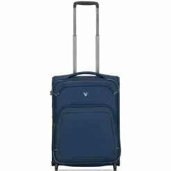 Outlet Roncato Gateway 2 Rollen Kabinentrolley S 55 cm mit Dehnfalte blue