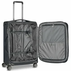 Roncato Koffersets Als Weichgepäck|Koffersets 2-Teilig<Gateway 4 Rollen Kofferset 2-teilig mit Dehnfalte black