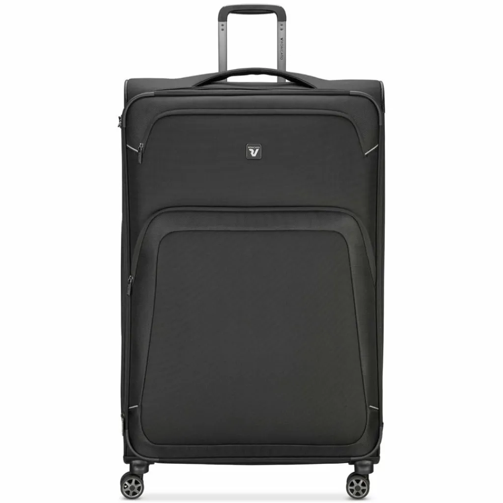 Roncato Weichgepäck|4-Rollen Koffer<Gateway 4 Rollen Trolley XL 90 cm mit Dehnfalte black