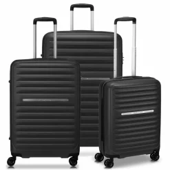 Roncato Koffersets Als Hartgepäck|Koffersets 3-Teilig<Ibiza 4 Rollen Kofferset 3-teilig schwarz