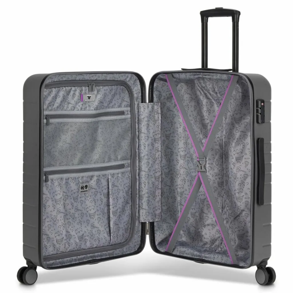 Hot Roncato Interface 4 Rollen Kofferset 3-teilig viola