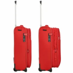 Sale Roncato Ironik 2.0 4 Rollen Kabinentrolley 55 cm mit Dehnfalte rosso