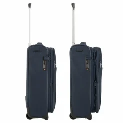 Roncato Weichgepäck Kabinengepäck|4-Rollen Kabinentrolleys<Ironik 2.0 4 Rollen Kabinentrolley 55 cm mit Dehnfalte blu notte