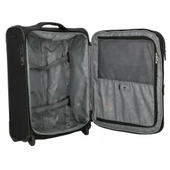 Discount Roncato Ironik 2.0 4 Rollen Kabinentrolley 55 cm mit Dehnfalte nero