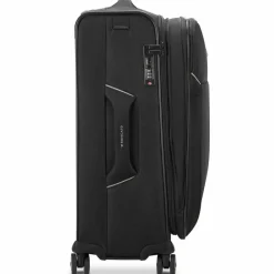 Roncato Weichgepäck|4-Rollen Koffer<Ironik 2.0 4 Rollen Trolley 65 cm mit Dehnfalte nero