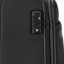 Online Roncato Jazz 4.0 4 Rollen Kabinentrolley S 55 cm mit Dehnfalte schwarz