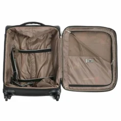 Discount Roncato Joy 4 Rollen Kabinentrolley 55 cm mit Dehnfalte schwarz