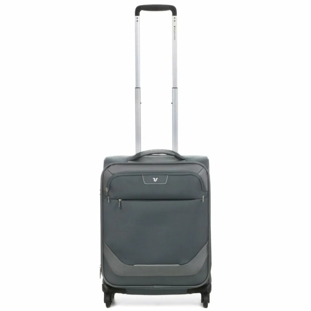 Roncato Weichgepäck Kabinengepäck|4-Rollen Kabinentrolleys<Joy 4 Rollen Kabinentrolley 55 cm mit Dehnfalte anthrazit